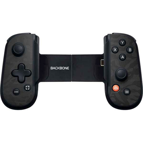 Black Shadow Camo Backbone One for iPhone Game Controller Skin